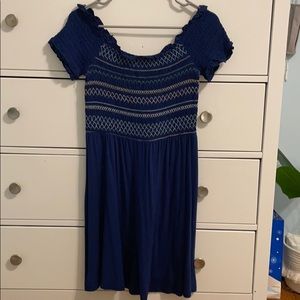 Off the shoulder dress